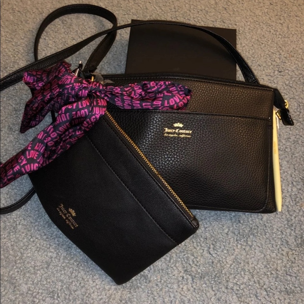 Juicy couture 3 pieces crossbody new with tAg